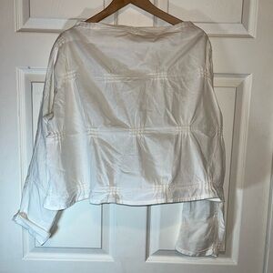 Elegant White Women's Blouse